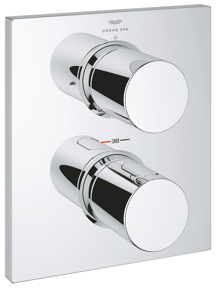 Grohe Grohtherm F2 Yollu Yön Değiştiricili Banyo خلاط - 27618000