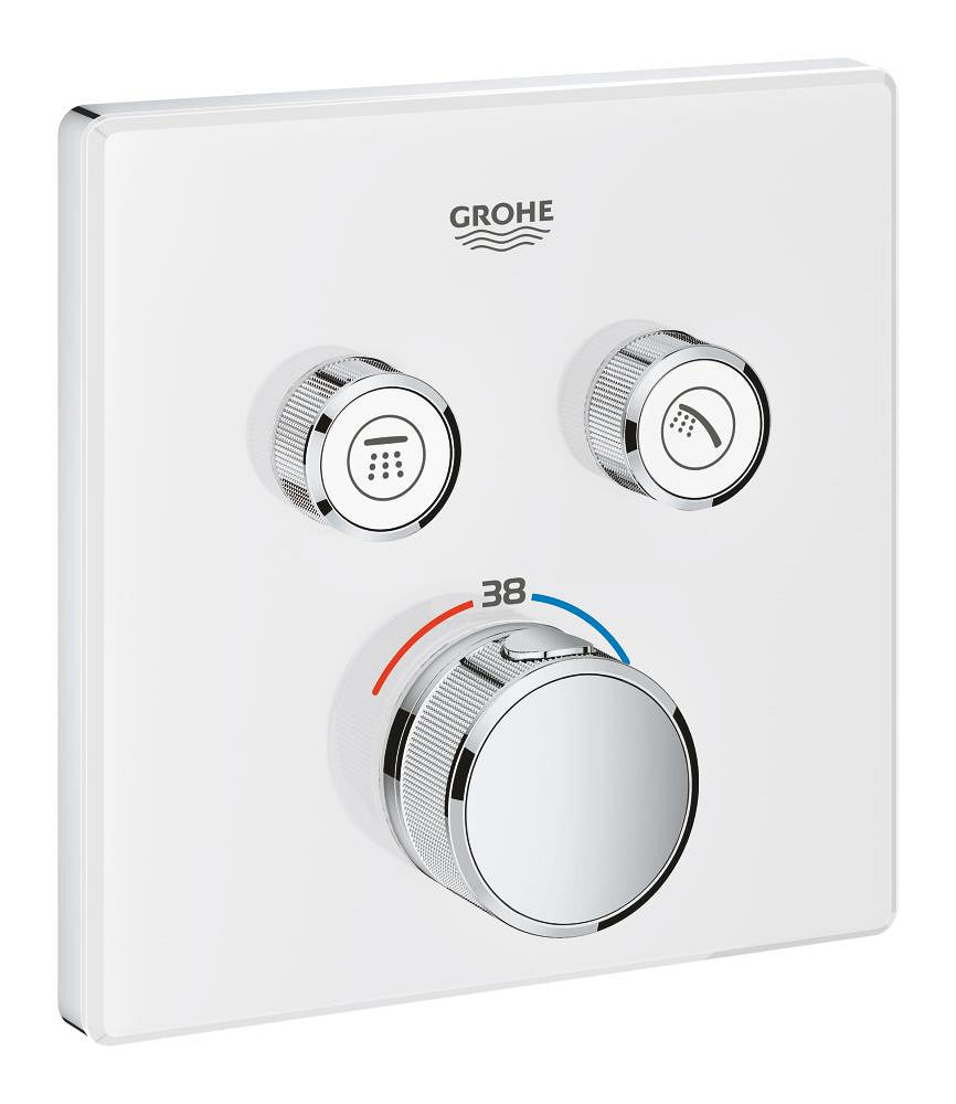 Встраиваемый термостатический смеситель Grohe Grohtherm Smart Control с двумя вентилями, регулировка потока - 29156LS0