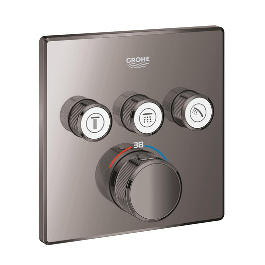 Grohe Grohtherm Smart Control Üç Valfli Akış Kontrollü, Ankastre Termostatik Duş Bataryası - 29126A00
