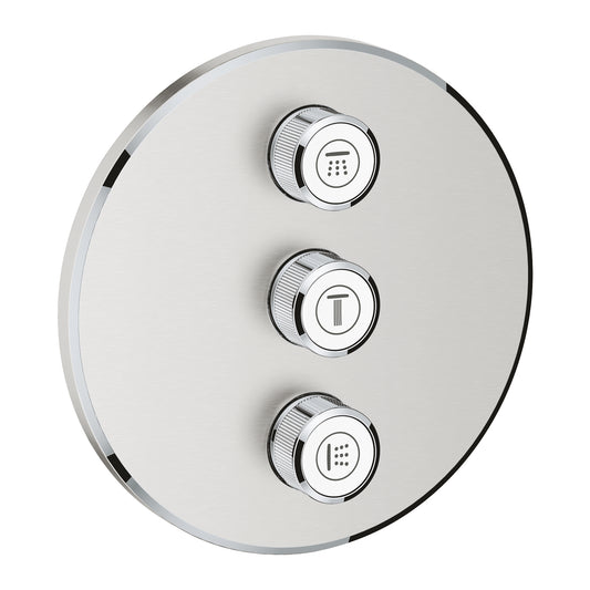 Grohe Grohtherm Intelligent Control Üç avec vanne débit contrôlé commande - 29122DC0