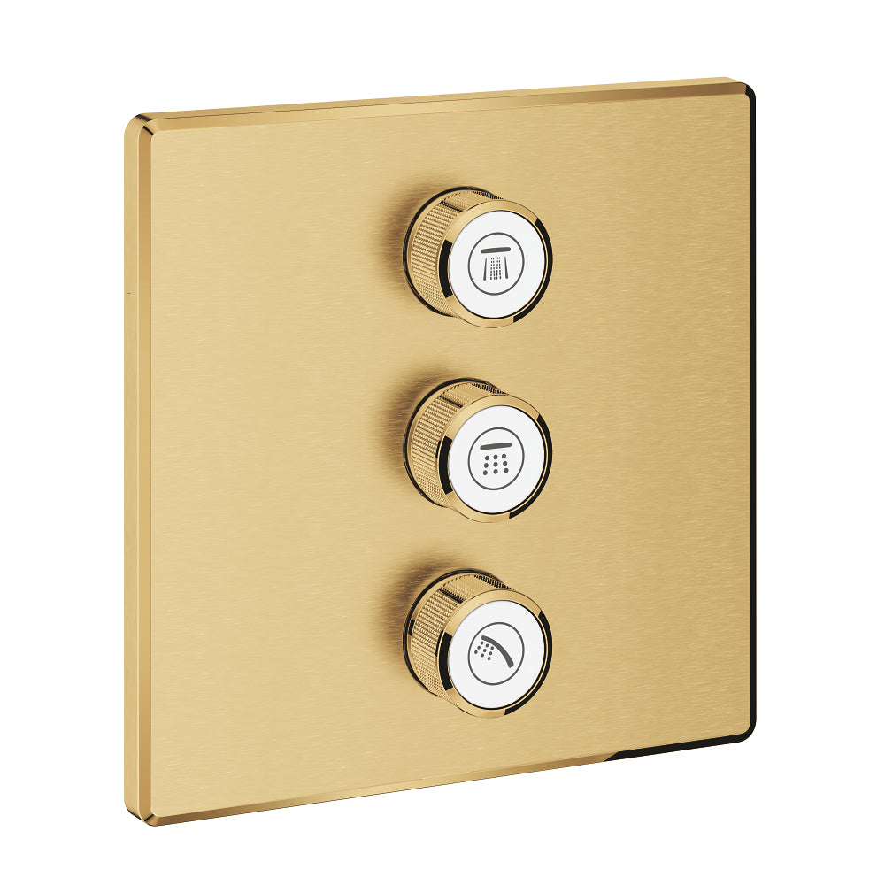 Grohe Grohtherm Intelligent Control Üç avec vanne débit contrôlé commande - 29127GN0