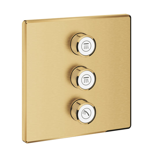 Grohe Grohtherm Intelligent Control Üç avec vanne débit contrôlé commande - 29127GN0
