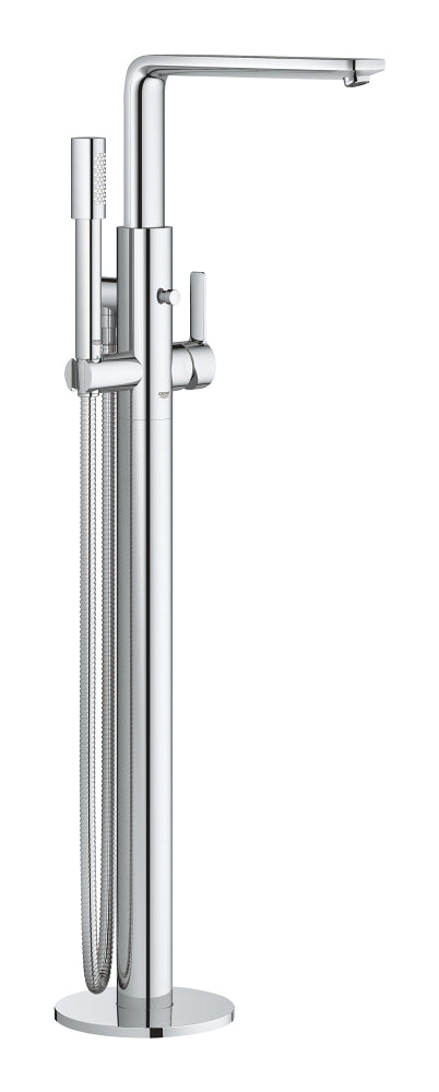 Mitigeur de baignoire sur pied Grohe Lineare chromé - 23792001