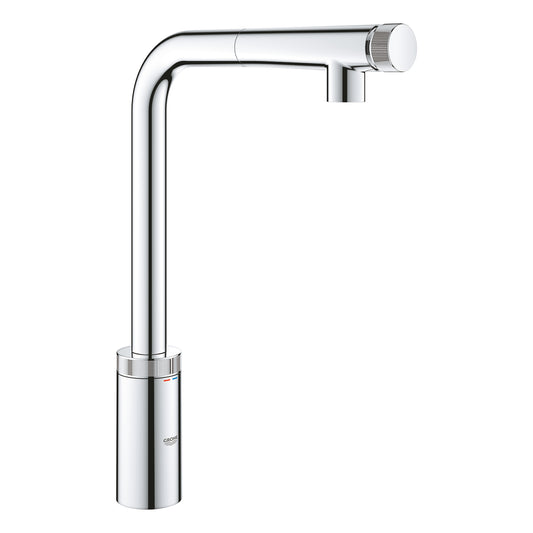 حنفية مطبخ بخرطوم مرن Grohe SmartControl Minta كروم - 31613000