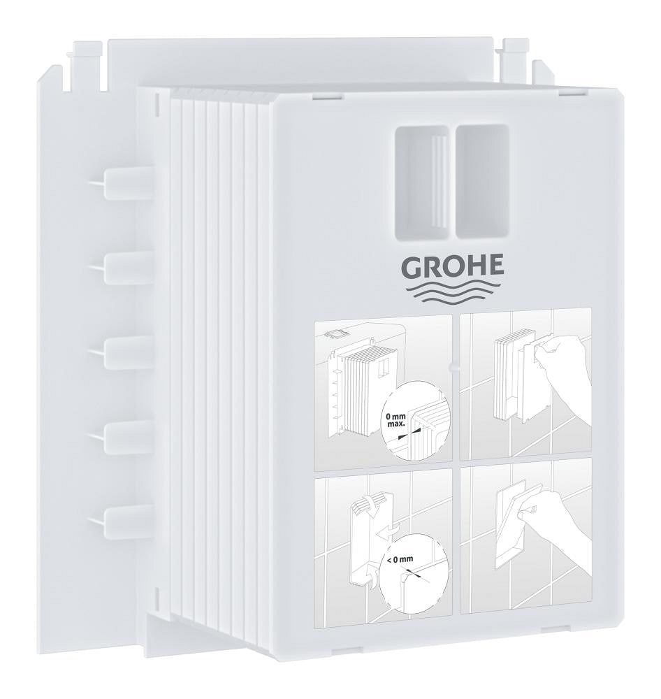 Gabarit de couvercle pour révision de panneau Grohe - 40911000