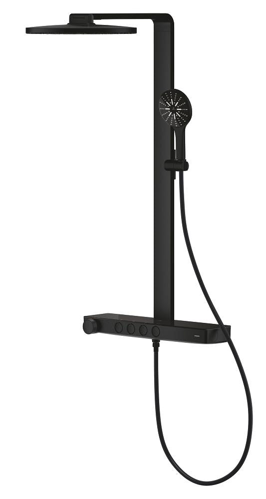 Grohe Rainshower Aqua Pure Duvara Monte Termostatik Bataryalı Duş Sistemi - 100964KF00