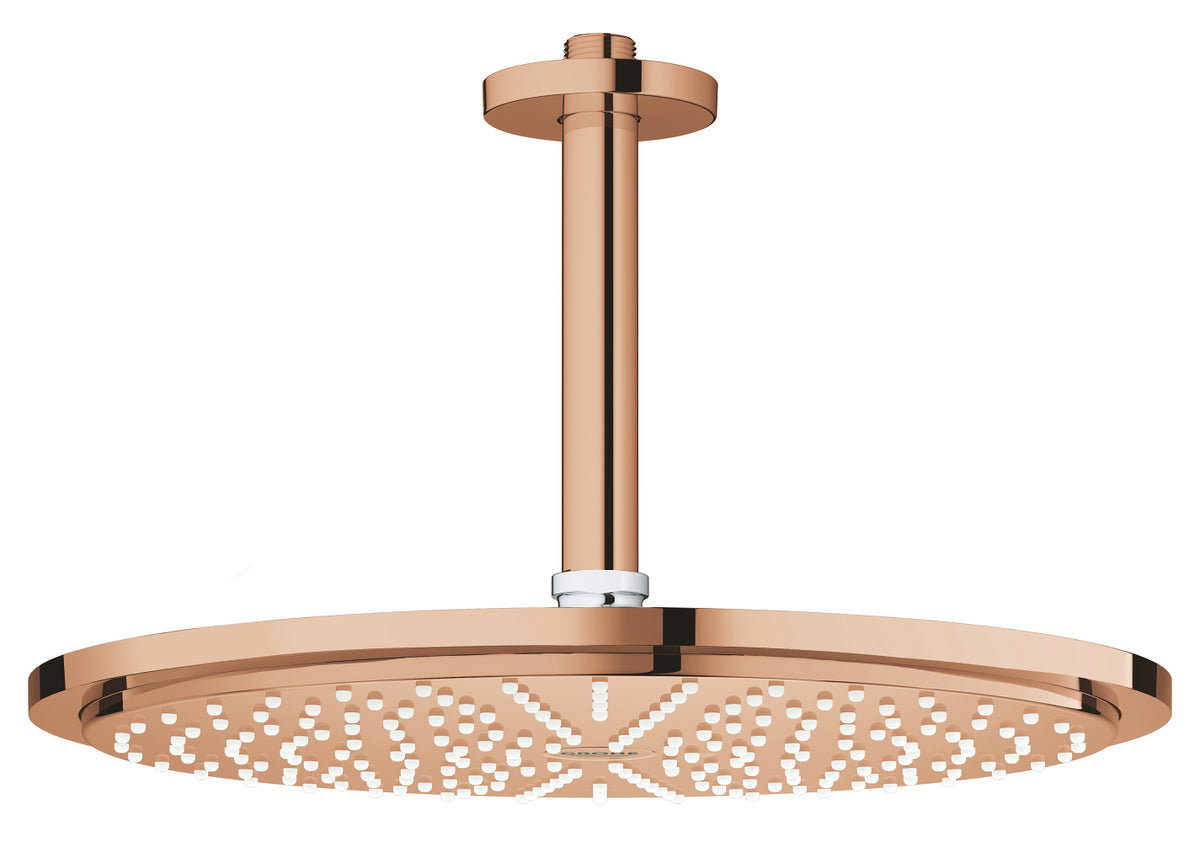 طقم رأس دش علوي Grohe Rainshower Cosmopolitan 310، 142 مم، تدفق واحد - 26067DA0