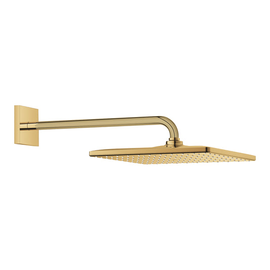 Grohe Rainshower Mono 310 Cube Tepe Duşu Seti 422 Mm, Tek Akışlı Cool Sunrise – 26564GL0