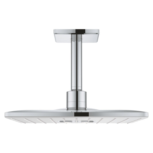 Grohe Rainshower Smartactive 310 Cube Tepe Duşu Seti 142 Mm, 2 Akışlı, Krom-Beyaz- 26481LS0