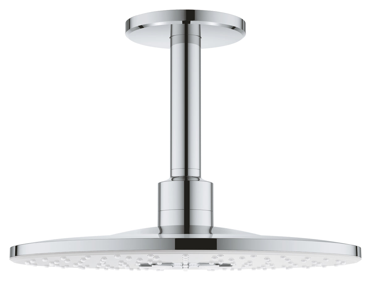 Grohe Rainshower Smartactive 310 верхний душевой комплект 142 мм, 2 режима струи, хром-белый - 26477LS0