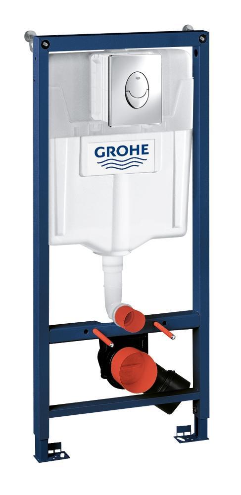 Grohe Rapid S L3'Ü 1 في 1 طقم خزان تواليت مخفي، ارتفاع تركيب 1.13 م - 38721001