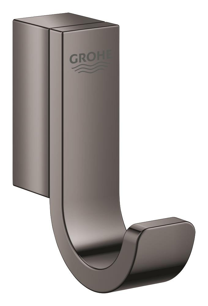 Porte-serviette simple Grohe Selection finition Hard Graphite - 41039A00