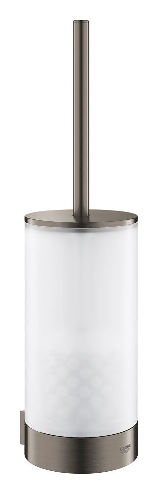 Grohe Selection طقم فرشاة مرحاض بفرشاة Hard Graphite - 41076AL0