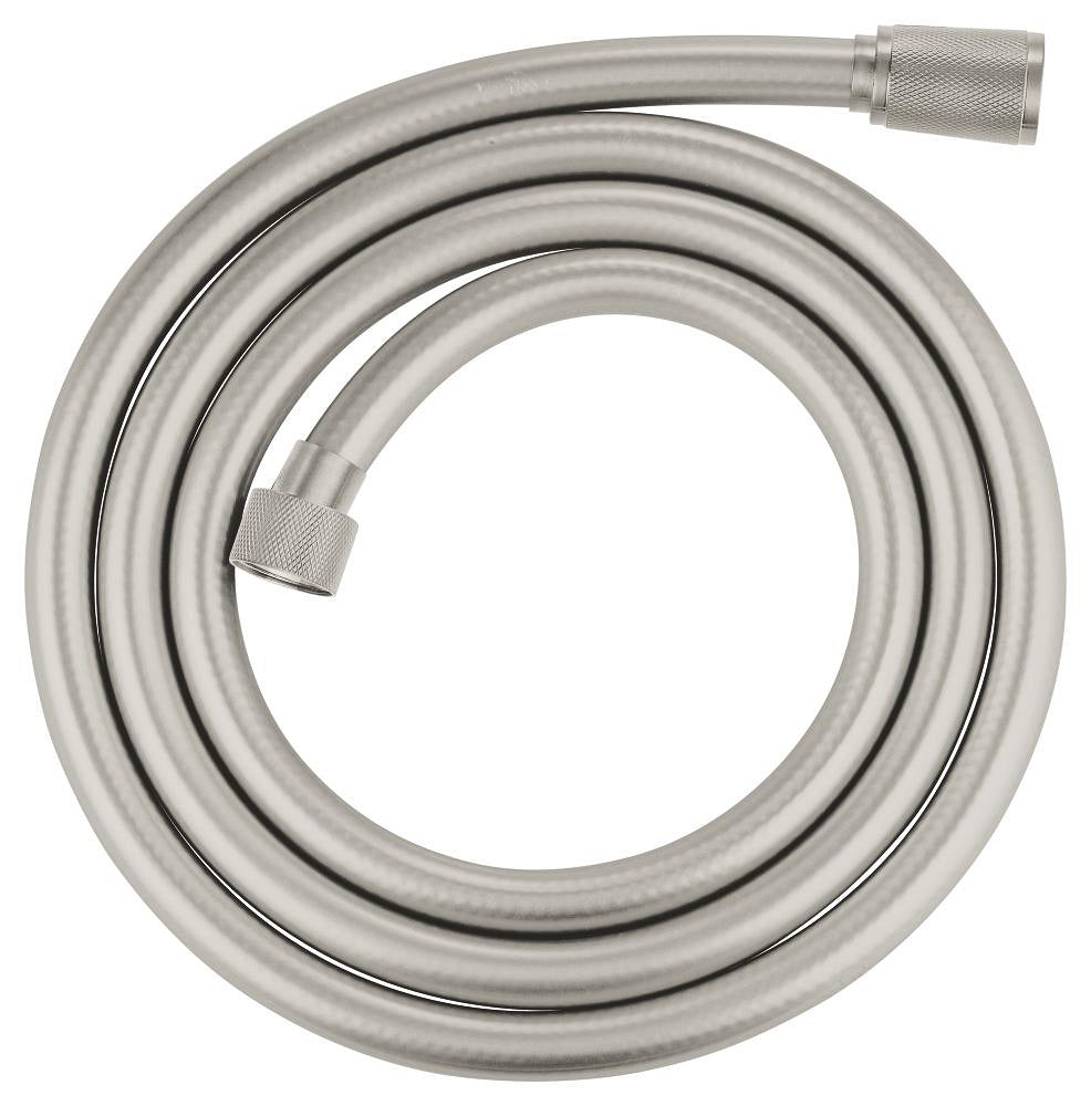 خرطوم دش بلاستيك Grohe Silverflex 175 سم بلمسة SuperSteel – 28388DC0