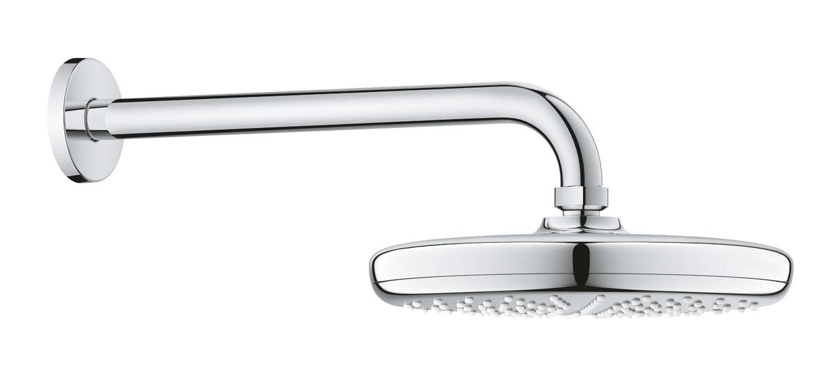 Douche de tête Grohe New Tempesta et bras de douche 21 cm chromé - 26412000
