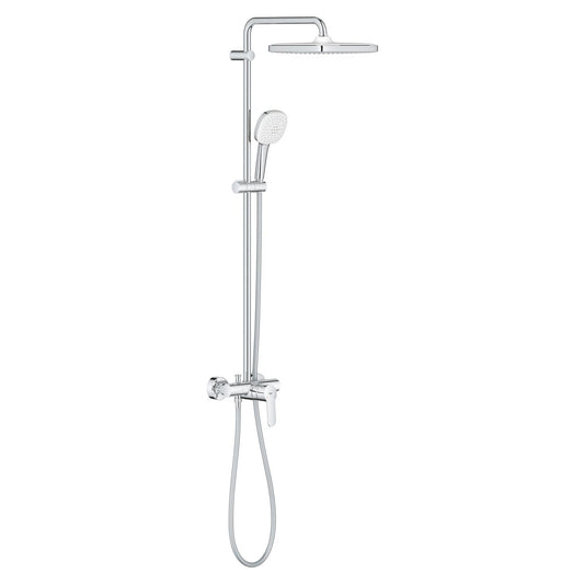 Grohe Tempesta System 250 Cube Duvara Monte Tek Kumandalı Bataryalı Duş Sistemi - 26692001