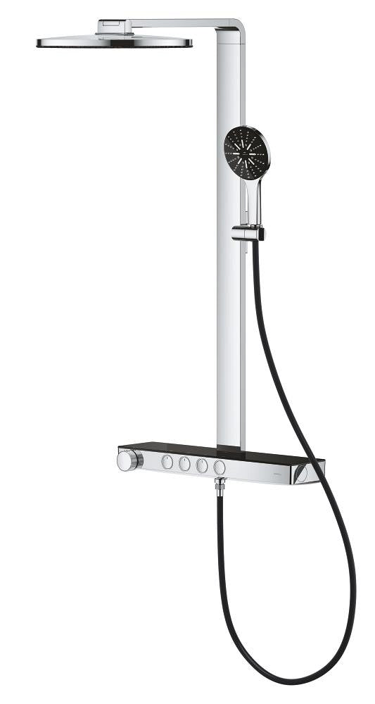 Grohe Rainshower Aqua Pure Duvara Monte Termostatik Bataryalı Duş Sistemi - 100964KI00