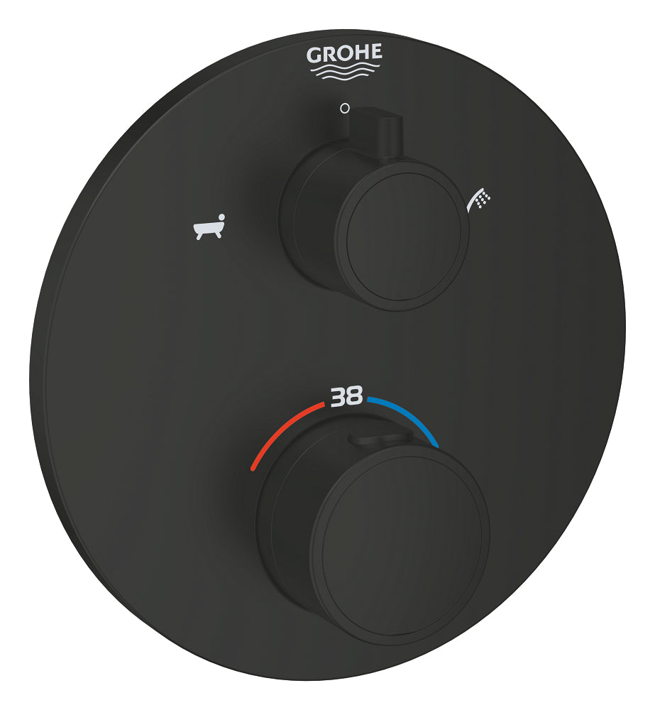 Grohe Grohtherm مزدوج Yönlü مدفون ثرموستاتي Banyo خلاط - 1022102430
