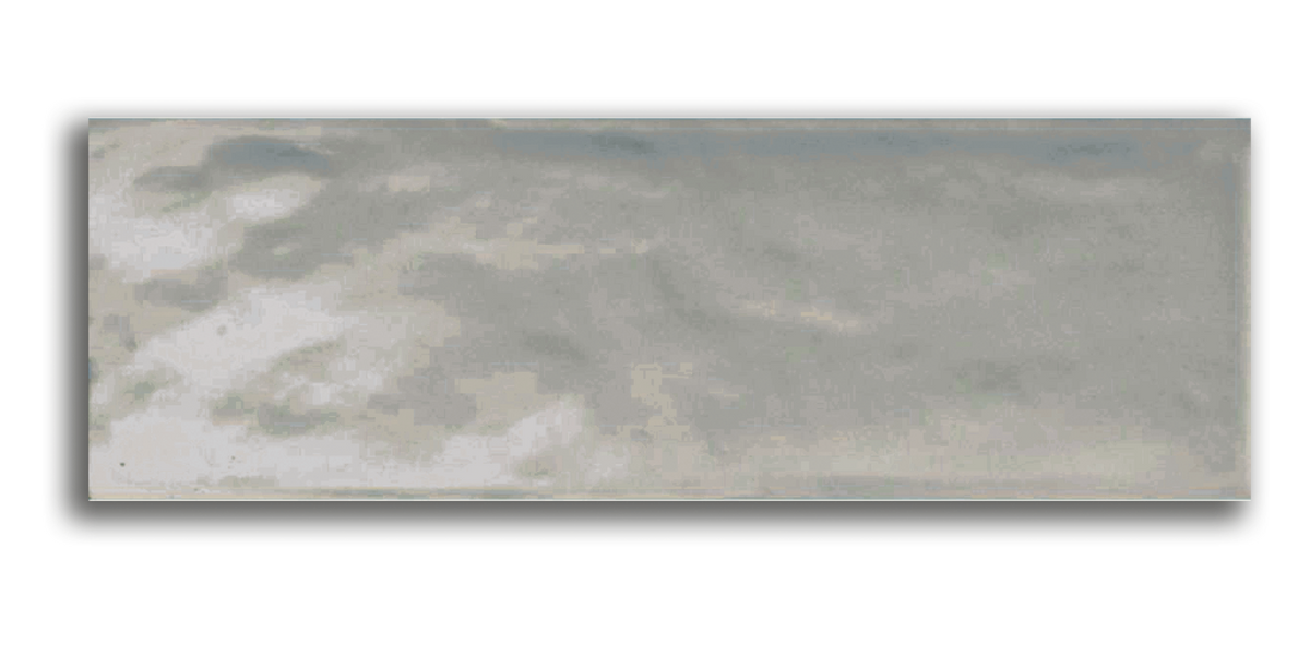Art Mosaic Bumpy 10x30 / 4”x12” Mist لامع جداري بلاط