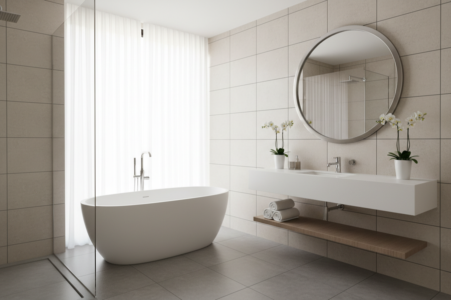 2025 Banyo Trendleri — Renkler, Malzemeler ve Tasarım İpuçları