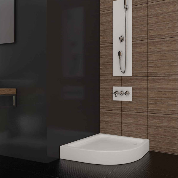 70x70x12 Oval Monoblok Duş Teknesi