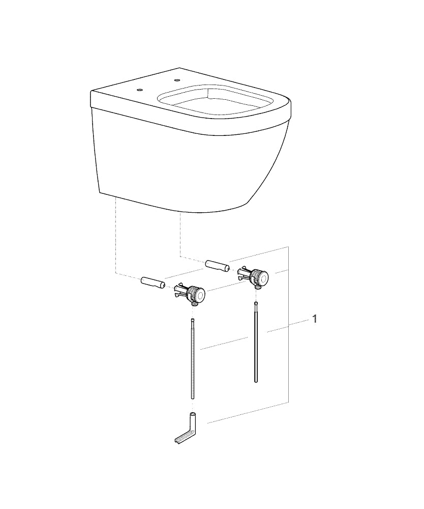 Grohe Euro  Ceramic Wall Hung  W C - 39328000