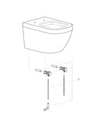 Grohe Euro  Ceramic Wall Hung  W C - 39328000