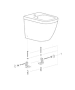 Grohe Euro  Ceramic Floor Standing Bidet - 39340000