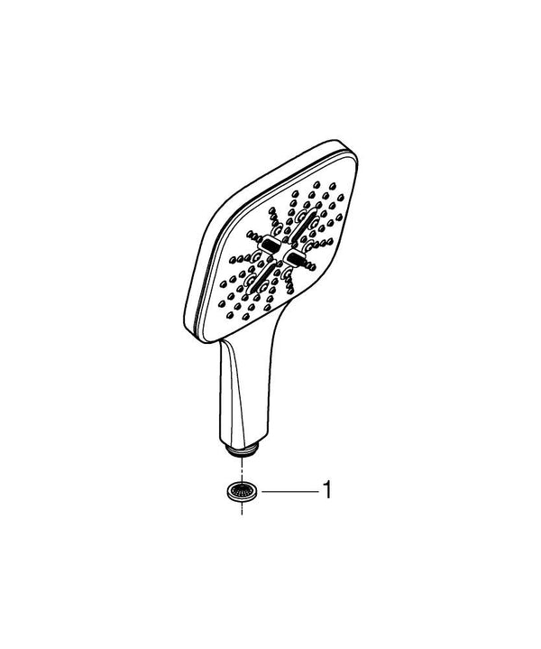Grohe Rainshower  Smart Active 130  Cube El Duşu 3 Akışlı - 26582DC0