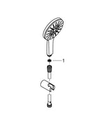 Grohe Rainshower  Smart Active 130 Duşu Seti 3 Akışlı - 26581LS0