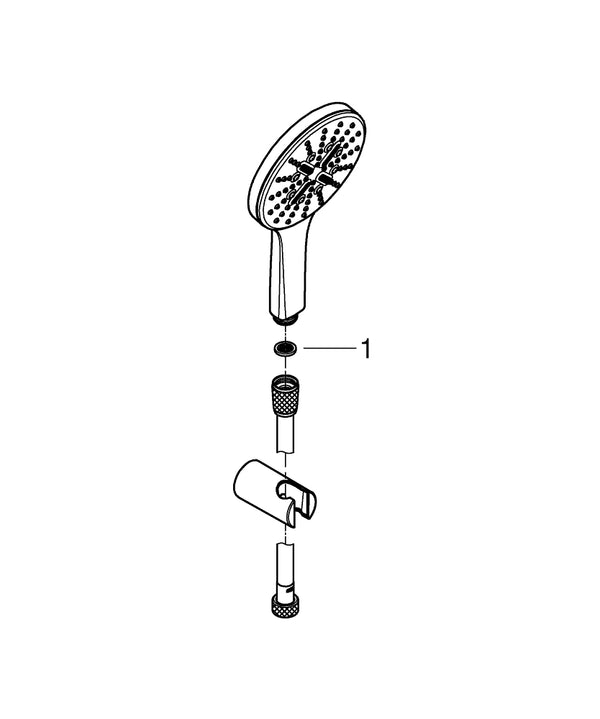 Grohe Rainshower  Smart Active 130 Duşu Seti 3 Akışlı - 26581LS0