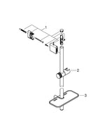 Grohe Rainshower  Smart Active Duş Sürgüsü, 600 Mm - 26602000