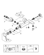 Grohe G R O H E  Plus Tek Kumandalı Banyo Bataryası - 33553AL3