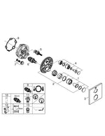 Grohe Grohtherm Çift Yönlü Ankastre Termostatik Banyo Bataryası - 1022112430