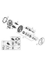 Grohe Grohtherm Çift Yönlü Ankastre Termostatik Banyo Bataryası - 1022102430