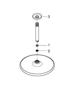 Grohe Tempesta 250 Tepe Duşu Seti 142 Mm, Tek Akışlı - 26669000