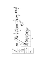 Grohe Start  Loop Tek Kumandalı Lavabo Bataryası  S- Boyut - 23349001