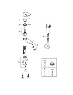 Grohe Start  Edge Tek Kumandalı Lavabo Bataryası  S- Boyut - 23773001