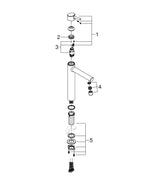 Grohe Concetto Tek Kumandalı Lavabo Bataryası  X L- Boyut - 23920001
