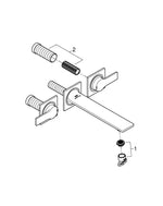 Grohe Allure3 delikli lavabo bataryası 1/2″  M- Boyut - 20193DL2