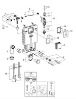 Grohe Uniset W C Için 3Ü Bir Arada Seti - 39452000