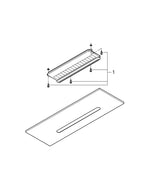 Grohe Rainshower  Aqua  Cascade Ceiling Shower Cover Including Spray Former - 26734MS0