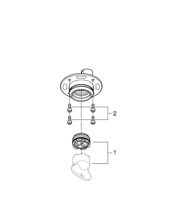 Grohe Rainshower  Aqua  Mist Spray Former - 26735MS0