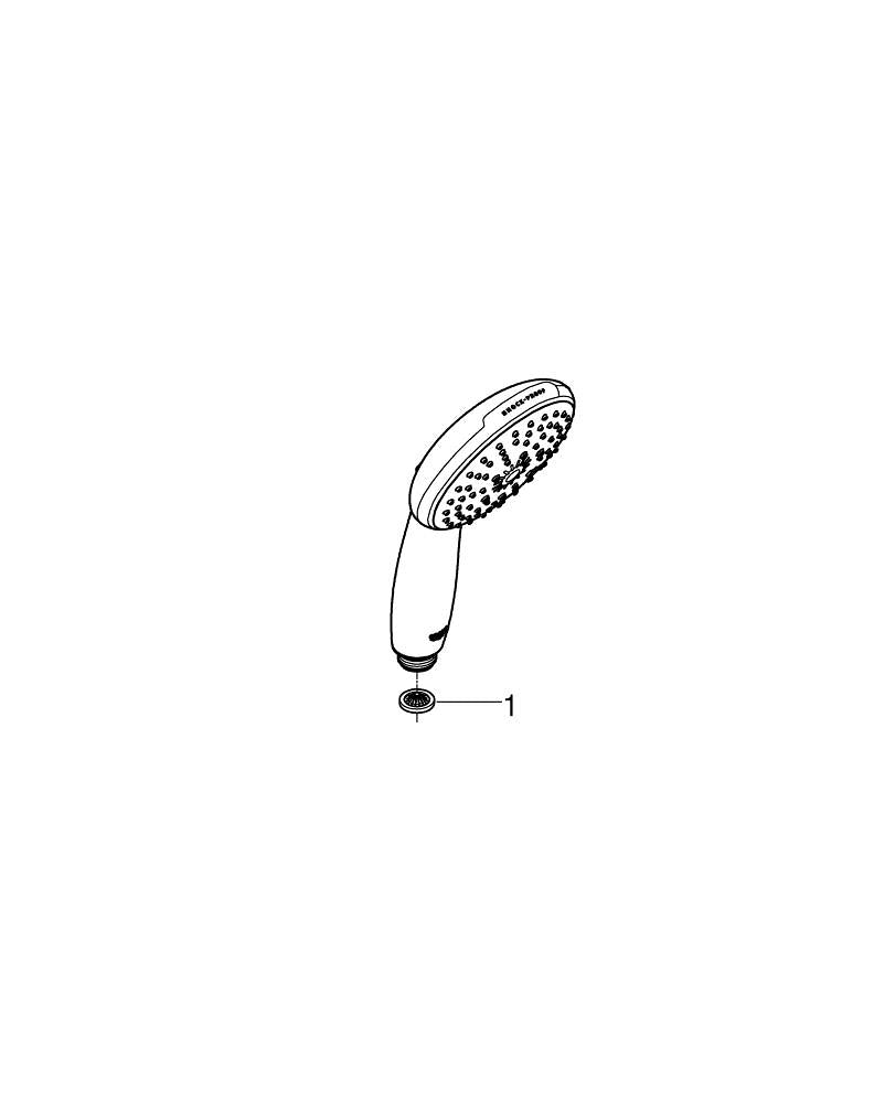 Grohe Tempesta 110 El Duşu 3 Akışlı - 26914003
