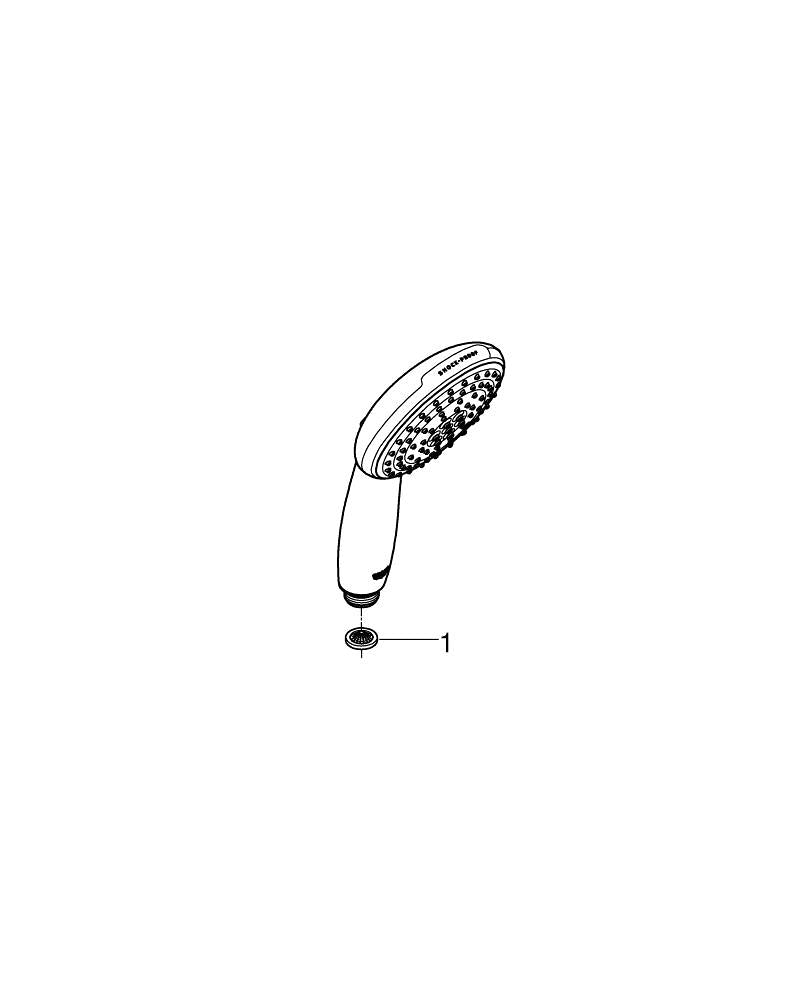 Grohe Tempesta 110 El Duşu 2 Akışlı - 261612433