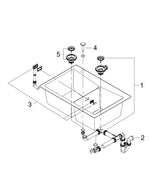 Grohe K700Kompozit Eviye - 31657AP0