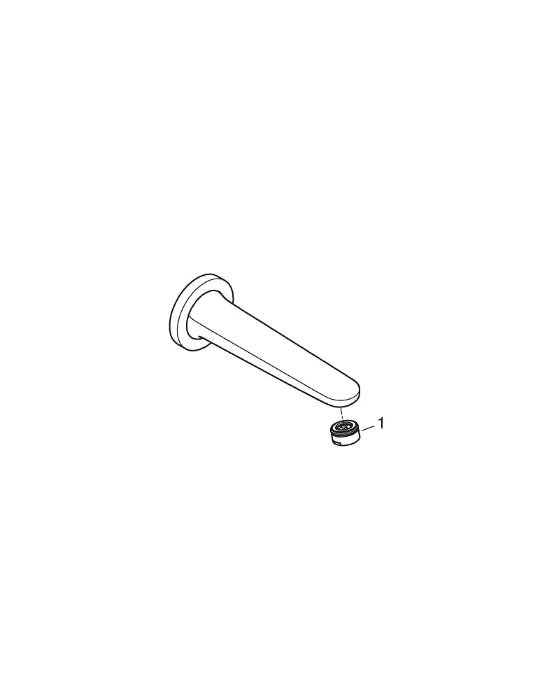 Grohe Euroeco Çıkış Ucu - 13471001