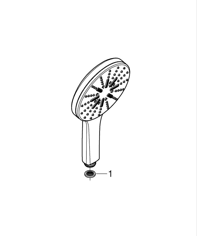 Grohe Rainshower  Aqua El Duşu 3 Akışlı - 101676DA00