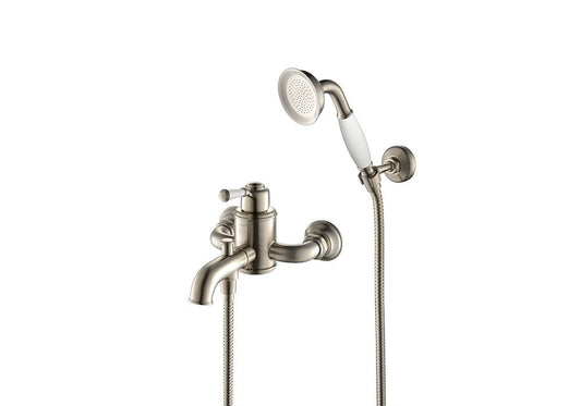 Bocchi Burlington Banyo خلاط و يدوي دش Seti̇ - Saten Ni̇kel - 1004-0030-BN