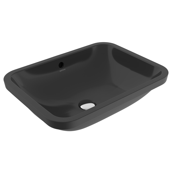 Bocchi Scala Tezgah Alti Lavabo 55 Cm -parlak Si̇yah - 1006-005-0125